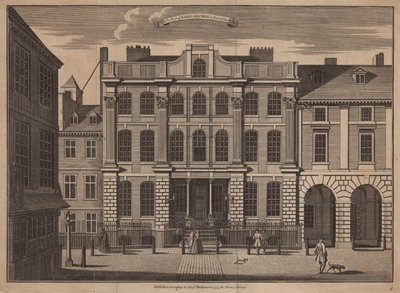 The house of Lord Archer in Covent Garden by English School
