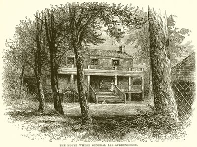The House Where General Lee Surrendered by English School