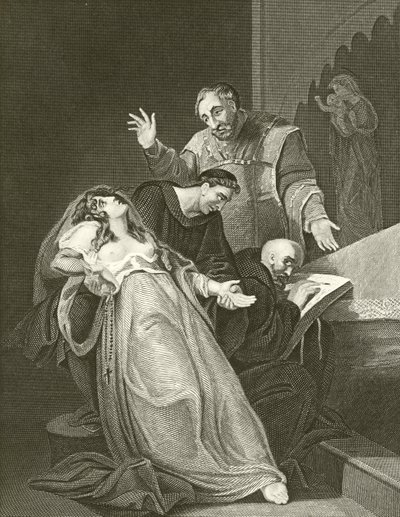 The Imposture of the Holy Maid of Kent by English School