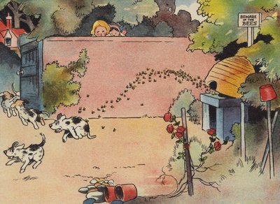 The Inquisitive Puppies, They Had Such a Surprise! by English School