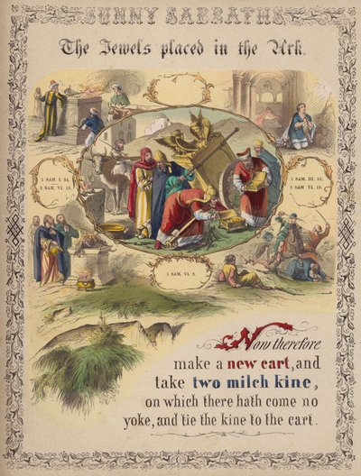 The jewels placed in the Ark by English School