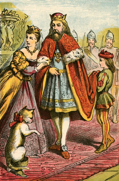 The King and Princess Visit the Marquis by English School