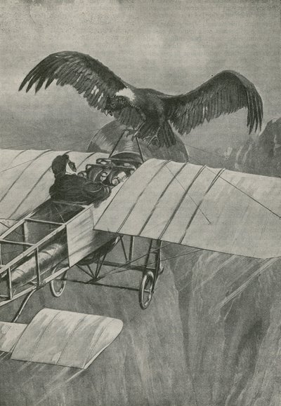 The King of the Air Meets an Invader by English School