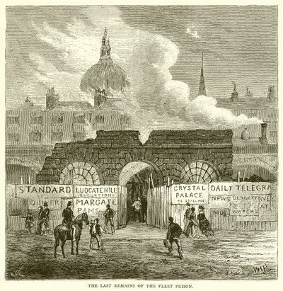 The Last Remains of the Fleet Prison by English School