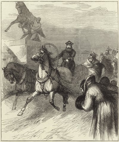 The Late Emperor Alexander II by English School