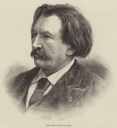 The Late Gustave Doré (engraving) by English School