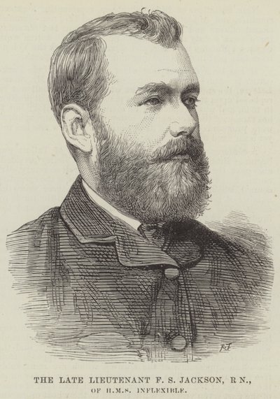 The late Lieutenant F S Jackson, RN, of HMS Inflexible by English School