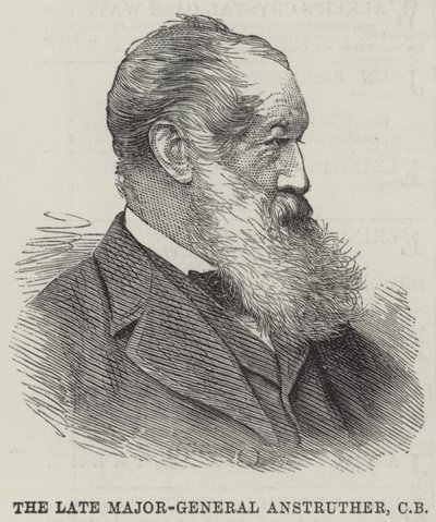 The Late Major-General Anstruther, CB by English School