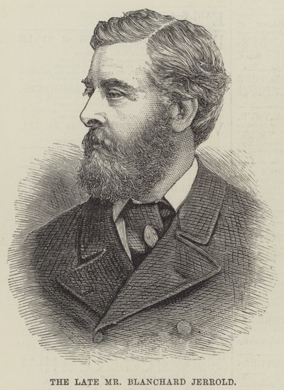 The late Mr Blanchard Jerrold by English School