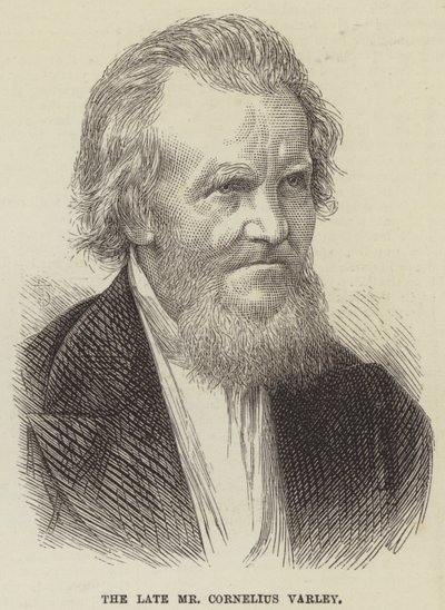 The late Mr Cornelius Varley by English School