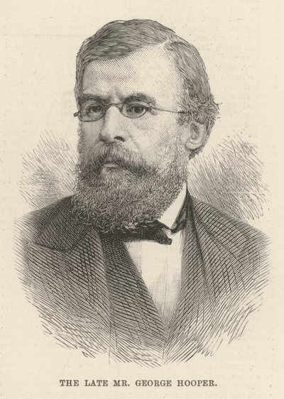The late Mr George Hooper by English School