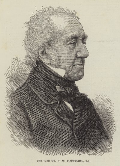 The Late Mr H W Pickersgill by English School