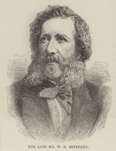 The late Mr W R Beverley by English School