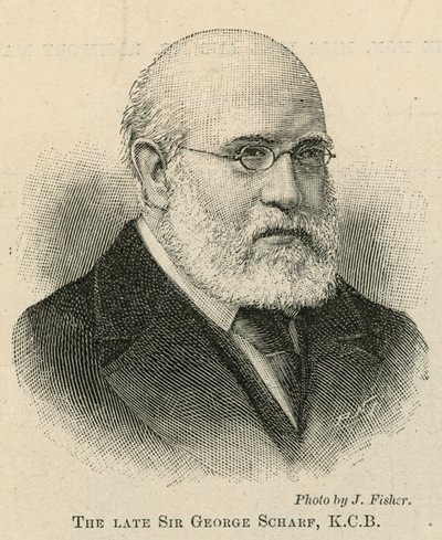 The late Sir George Scharf, KCB by English School