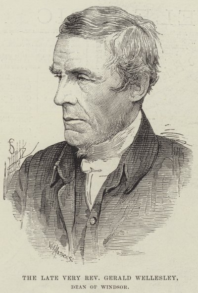 The late Very Reverend Gerald Wellesley, Dean of Windsor by English School
