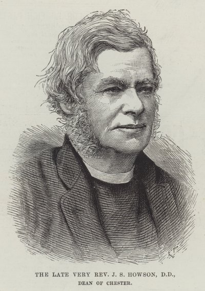 The late Very Reverend J S Howson, DD, Dean of Chester by English School