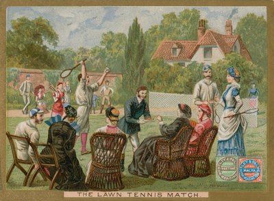 The Lawn Tennis Match by English School