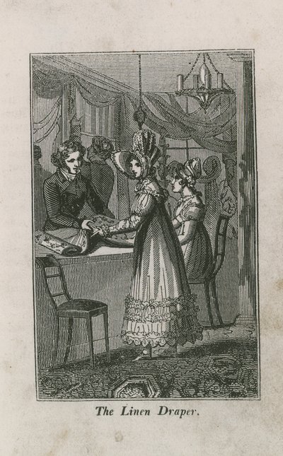 The Linen Draper by English School
