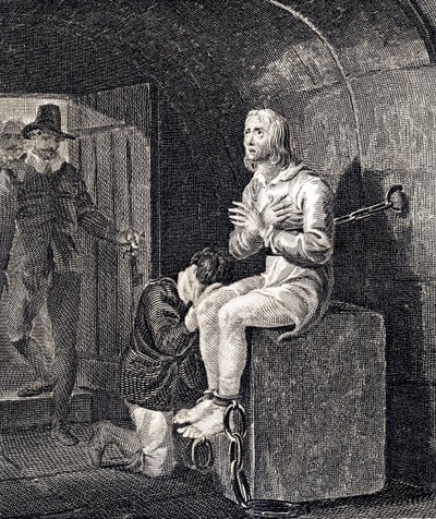 The Martyrdom of Mr John Philpot, Archdeacon of Winchester by English School