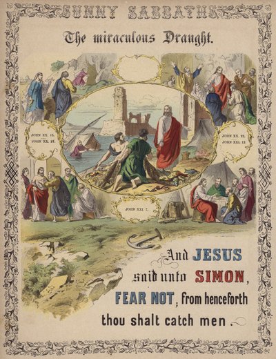 The Miraculous Draught by English School