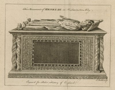 The Monument of Henry III by English School