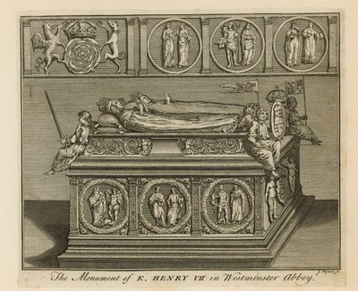 The Monument of King Henry VII by English School