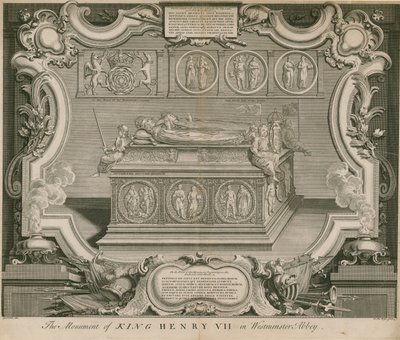 Monument of King Henry VII by English School