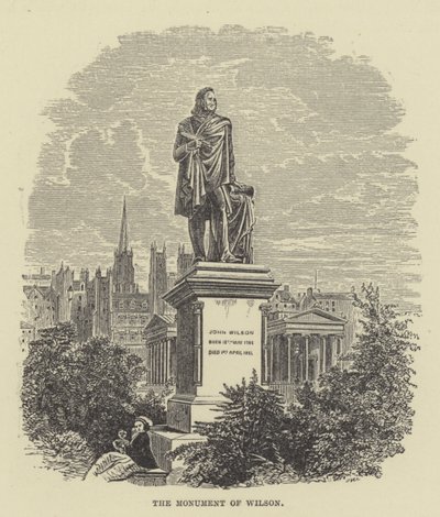 The Monument of Wilson by English School