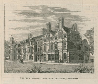 The New Hospital for Sick Children in Brighton by English School