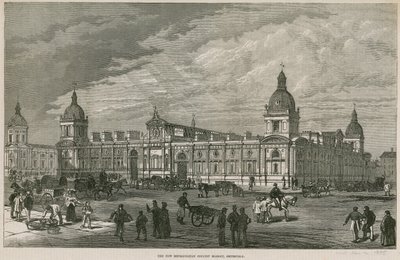 The New Metropolitan Poultry Market, Smithfield by English School
