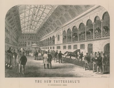 The New Tattersalls on Knightsbridge Green by English School