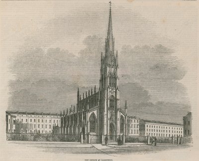 The new church at Paddington, London by English School
