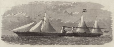 The new clipper steamship Ly-ee-moon, built for the opium trade by English School