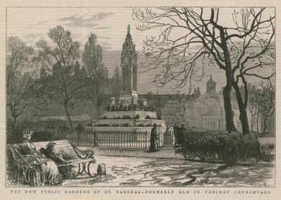 The New Public Gardens of St Pancras by English School