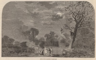 The Old Crystal Palace in Hyde Park: Site of the Transept, North East by English School