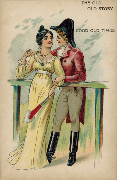 The old old story, love in Regency times by English School