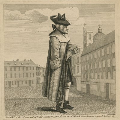The Old Soldier Remarkable for Constant Attendance at St Paul