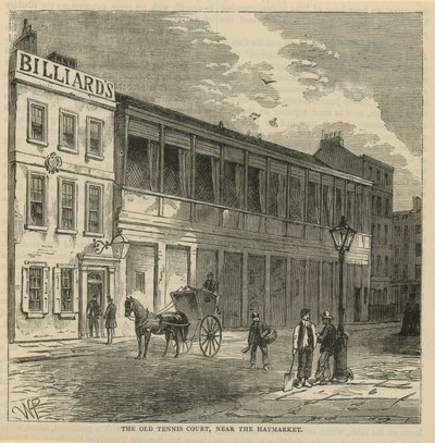 The Old Tennis Court by English School