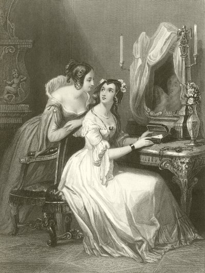 The Orphan Sisters by English School
