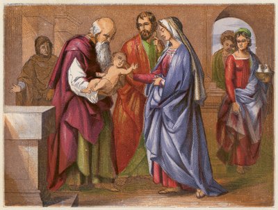 The Presentation in the Temple by English School