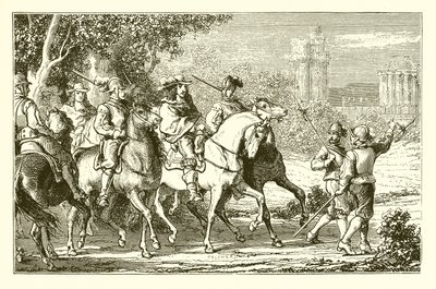 The Princes Led to Vincennes by English School