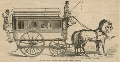 The Prize Omnibus of the London General Omnibus Company by English School