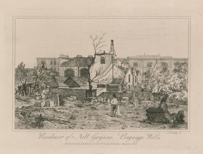 The Residence of Nell Gwynne by English School