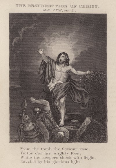 The Resurrection of Christ, Matthew 18:2 by English School