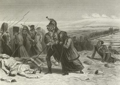The retreat from Moscow, Passage of the Berezyna by English School