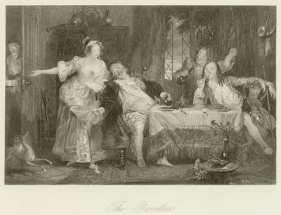 The Revellers by English School