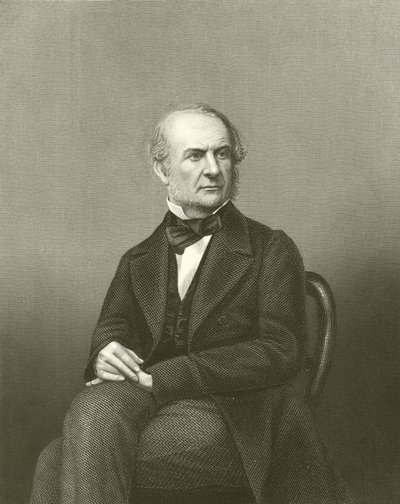 The Right Honourable William Ewart Gladstone by English School