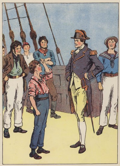 The Sailor Boy Offers to Join the Navy by English School