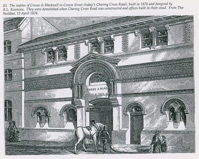 The Stables of Crosse & Blackwell in Crown Street (Today