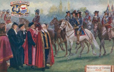 The Surrender of Oxford, 1646 by English School